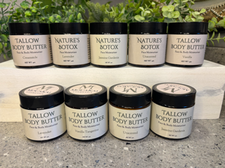 Complete Set of Body Butter and Nature's Botox - All Flavors