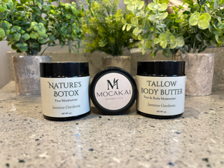 Body Butter & Face Cream Set - Jasmine Gardenia – Mocakai Cosmetics