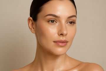 fine skin care model